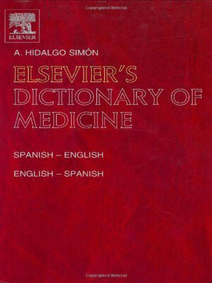 cover image of Elsevier's Dictionary of Medicine